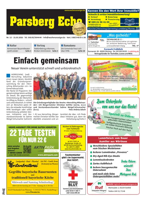 Parsberg Echo Herrsching